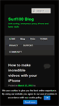 Mobile Screenshot of blog.surf100.com